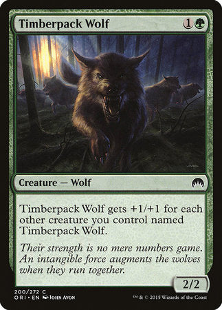 Timberpack Wolf [Magic Origins] | Magic Magpie