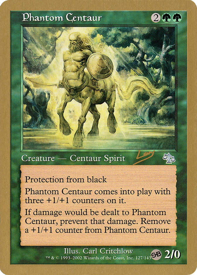 Phantom Centaur (Raphael Levy) (SB) [World Championship Decks 2002] | Magic Magpie