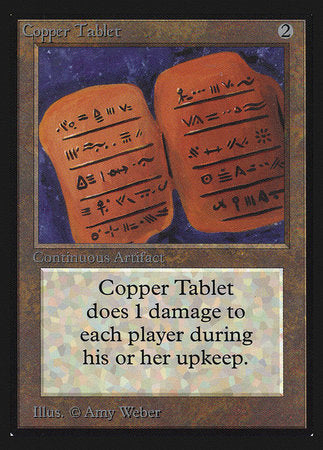 Copper Tablet (IE) [Intl. Collectors’ Edition] | Magic Magpie