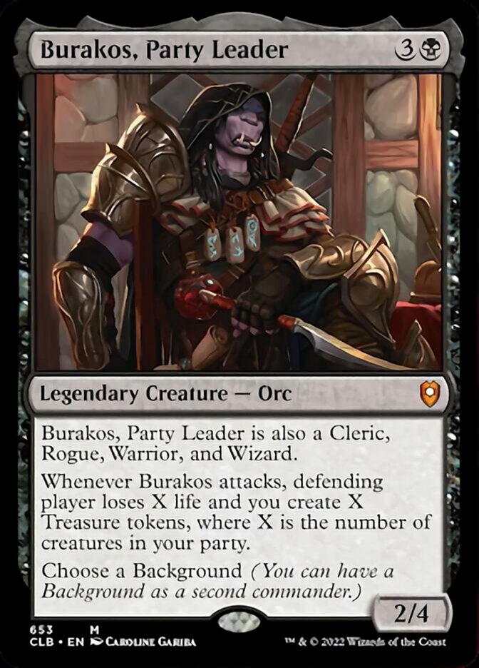 Burakos, Party Leader [Commander Legends: Battle for Baldur's Gate] | Magic Magpie