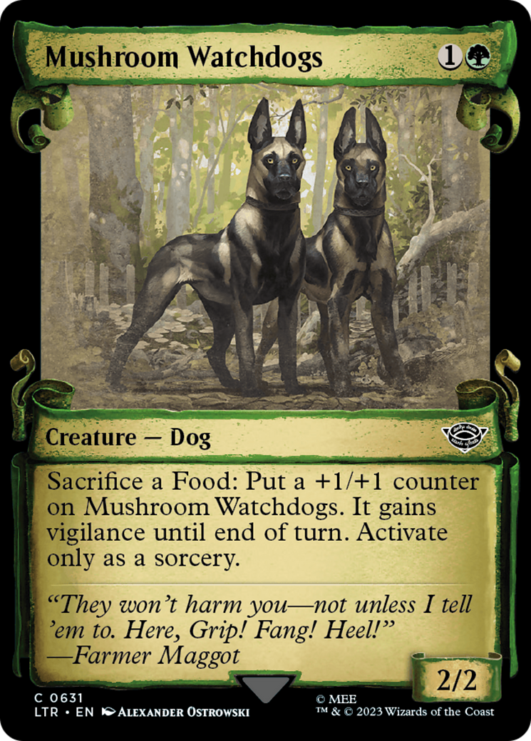 Mushroom Watchdogs [The Lord of the Rings: Tales of Middle-Earth Showcase Scrolls] | Magic Magpie