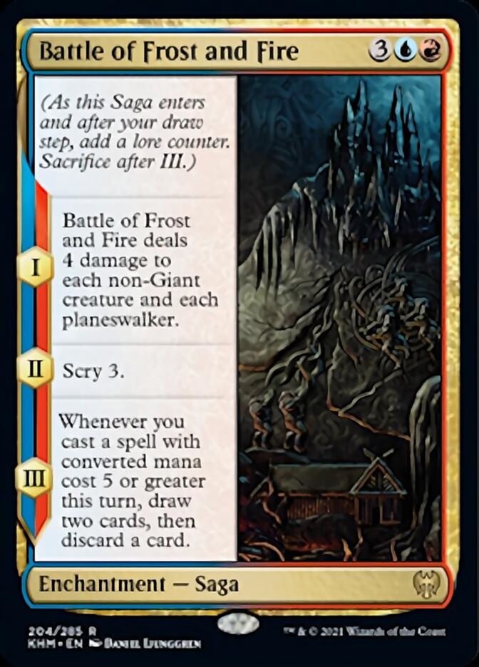 Battle of Frost and Fire [Kaldheim] | Magic Magpie