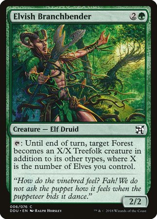 Elvish Branchbender [Duel Decks: Elves vs. Inventors] | Magic Magpie