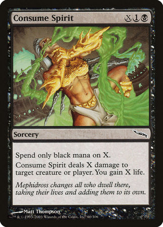 Consume Spirit [Mirrodin] | Magic Magpie