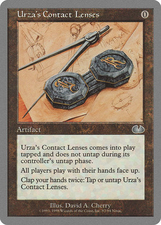Urza's Contact Lenses [Unglued] | Magic Magpie