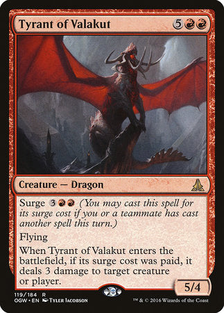 Tyrant of Valakut [Oath of the Gatewatch] | Magic Magpie