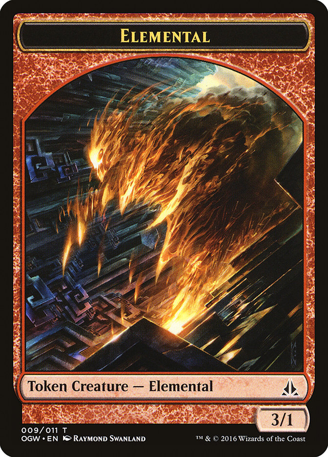 Elemental (009/011) [Oath of the Gatewatch Tokens] | Magic Magpie