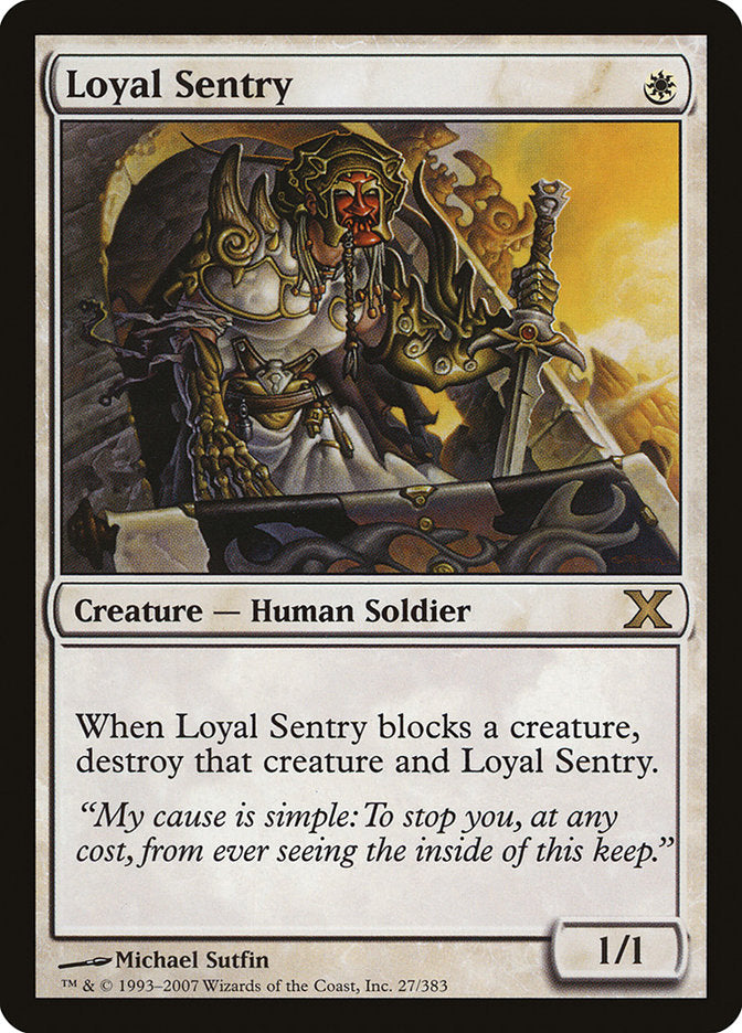 Loyal Sentry [Tenth Edition] | Magic Magpie