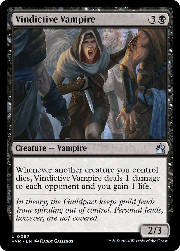 Vindictive Vampire [Ravnica Remastered] | Magic Magpie