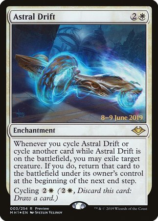 Astral Drift (Alternate Art) [Modern Horizons Promos] | Magic Magpie