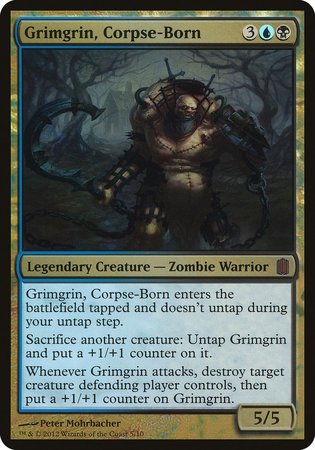 Grimgrin, Corpse-Born (Commander's Arsenal) [Commander's Arsenal Oversized] | Magic Magpie