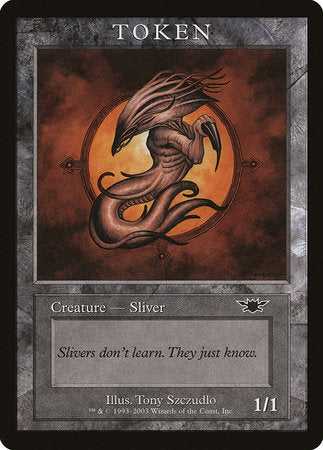 Sliver Token (Legions) [Magic Player Rewards 2003] | Magic Magpie