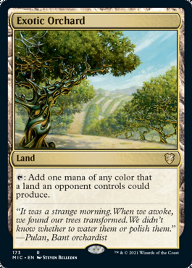 Exotic Orchard [Innistrad: Midnight Hunt Commander] | Magic Magpie