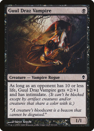 Guul Draz Vampire [Zendikar] | Magic Magpie