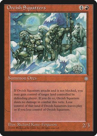 Orcish Squatters [Ice Age] | Magic Magpie