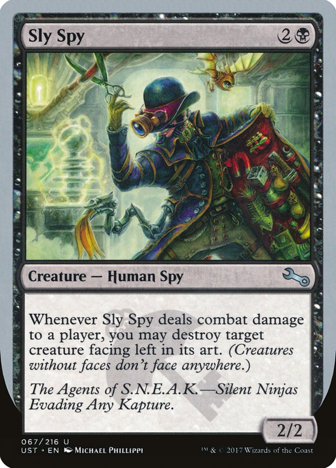 Sly Spy ("Silent Ninjas Evading Any Kapture") [Unstable] | Magic Magpie