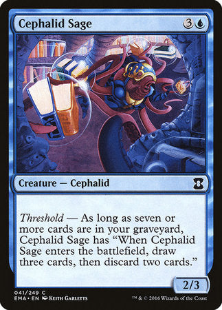 Cephalid Sage [Eternal Masters] | Magic Magpie