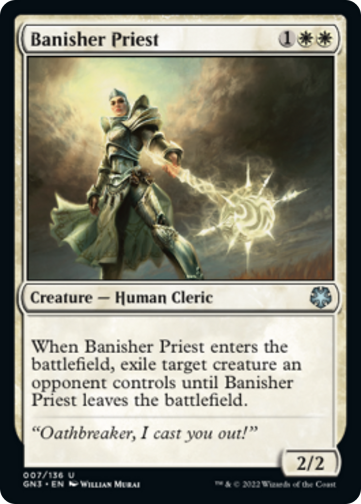 Banisher Priest [Game Night: Free-for-All] | Magic Magpie