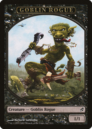 Goblin Rogue Token [Lorwyn Tokens] | Magic Magpie