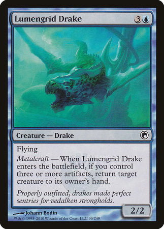 Lumengrid Drake [Scars of Mirrodin] | Magic Magpie