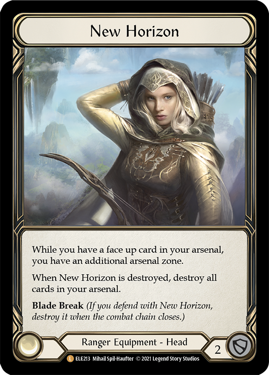 New Horizon [ELE213] (Tales of Aria)  1st Edition Cold Foil | Magic Magpie