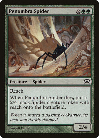 Penumbra Spider [Planechase 2012] | Magic Magpie