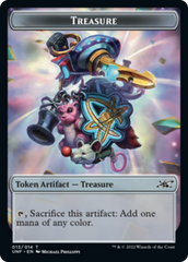 Teddy Bear // Treasure (013) Double-sided Token [Unfinity Tokens] | Magic Magpie