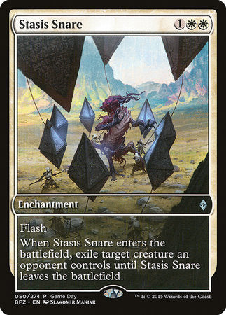 Stasis Snare [Battle for Zendikar Promos] | Magic Magpie