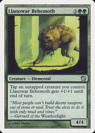 Llanowar Behemoth [Ninth Edition] | Magic Magpie