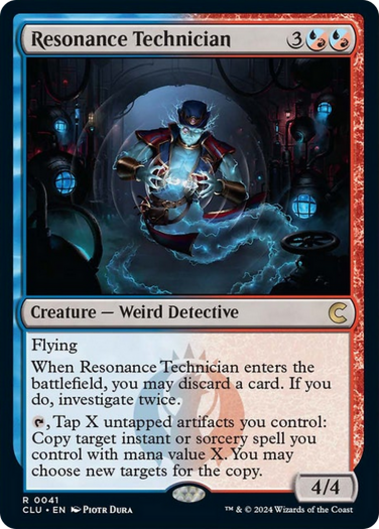 Resonance Technician [Ravnica: Clue Edition] | Magic Magpie