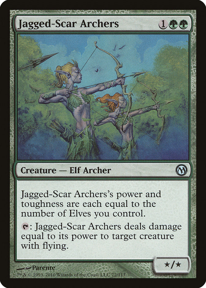 Jagged-Scar Archers [Duels of the Planeswalkers] | Magic Magpie