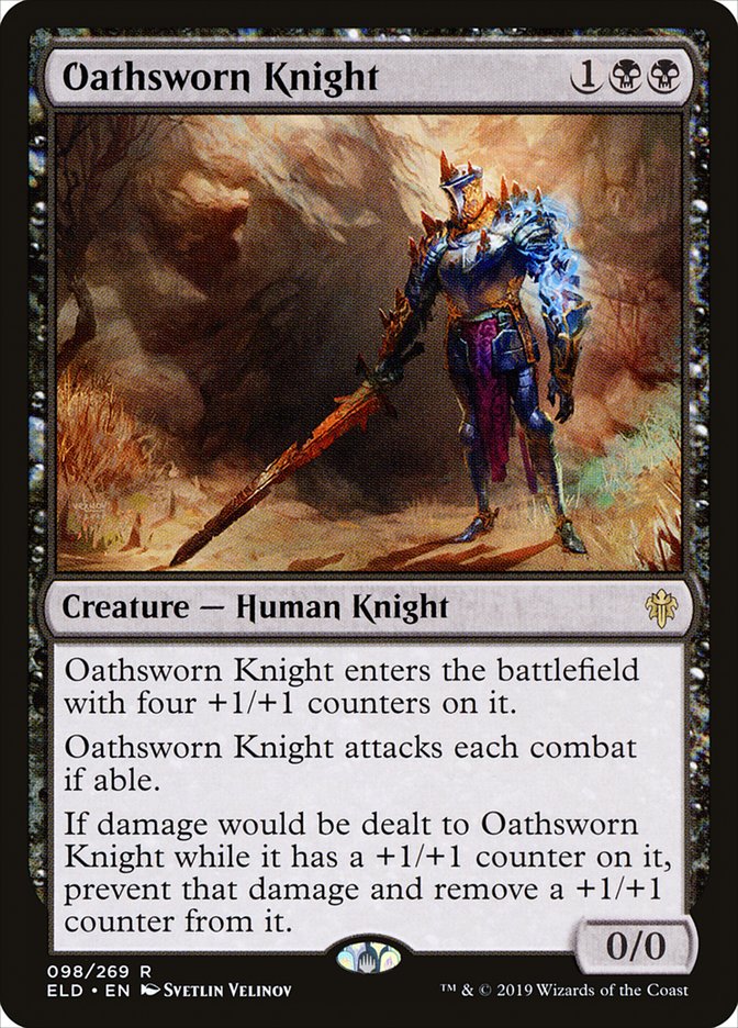 Oathsworn Knight [Throne of Eldraine] | Magic Magpie