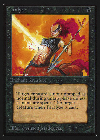 Paralyze (IE) [Intl. Collectors’ Edition] | Magic Magpie