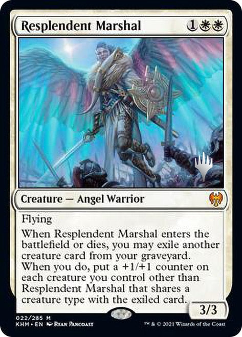 Resplendent Marshal [Kaldheim Promo Pack] | Magic Magpie