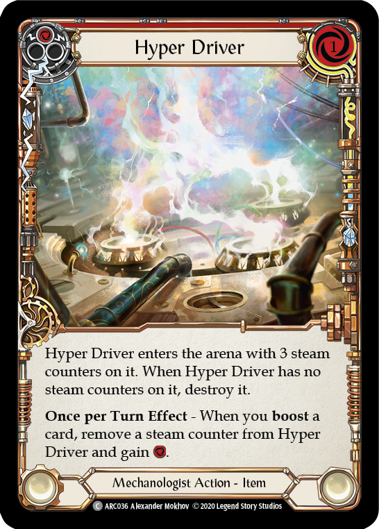 Hyper Driver [U-ARC036] Unlimited Rainbow Foil | Magic Magpie