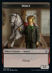 Soldier // Insect Double-sided Token [Dominaria United Tokens] | Magic Magpie