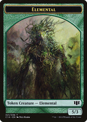 Elemental // Beast (019/036) Double-sided Token [Commander 2014 Tokens] | Magic Magpie