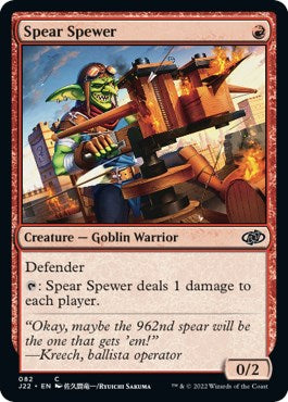 Spear Spewer [Jumpstart 2022] | Magic Magpie