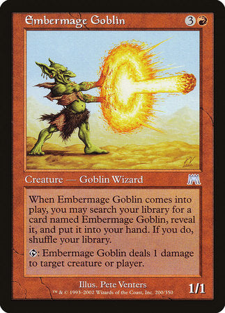 Embermage Goblin [Onslaught] | Magic Magpie