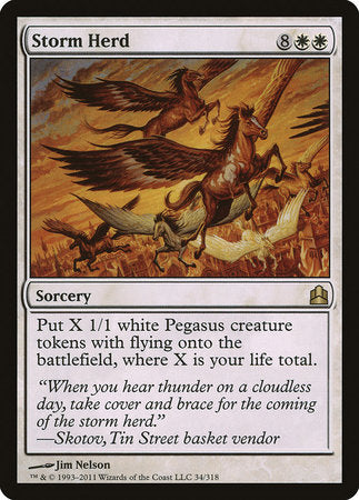 Storm Herd [Commander 2011] | Magic Magpie