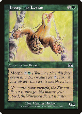 Treespring Lorian [Onslaught] | Magic Magpie