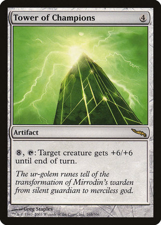 Tower of Champions [Mirrodin] | Magic Magpie