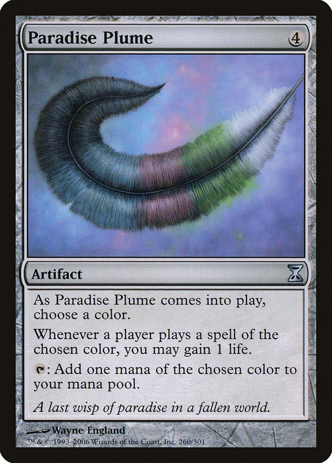 Paradise Plume [Time Spiral] | Magic Magpie