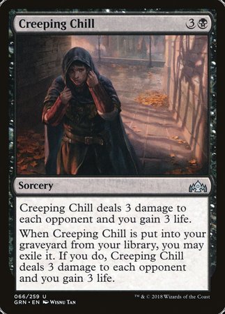 Creeping Chill [Guilds of Ravnica] | Magic Magpie