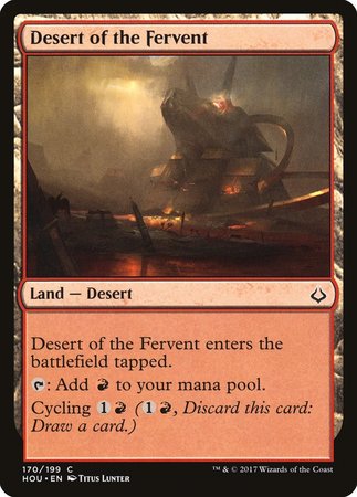 Desert of the Fervent [Hour of Devastation] | Magic Magpie