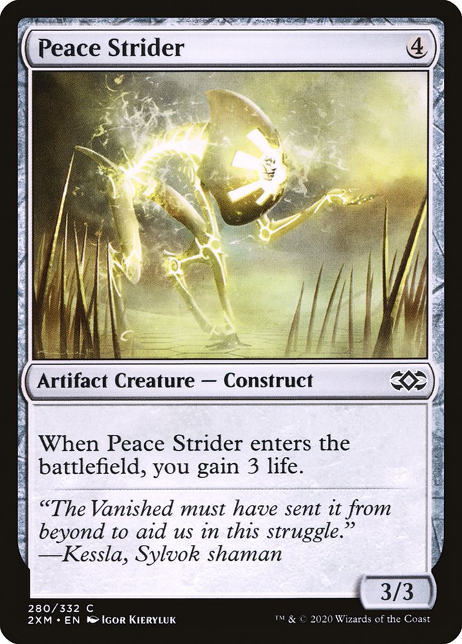 Peace Strider [Double Masters] | Magic Magpie