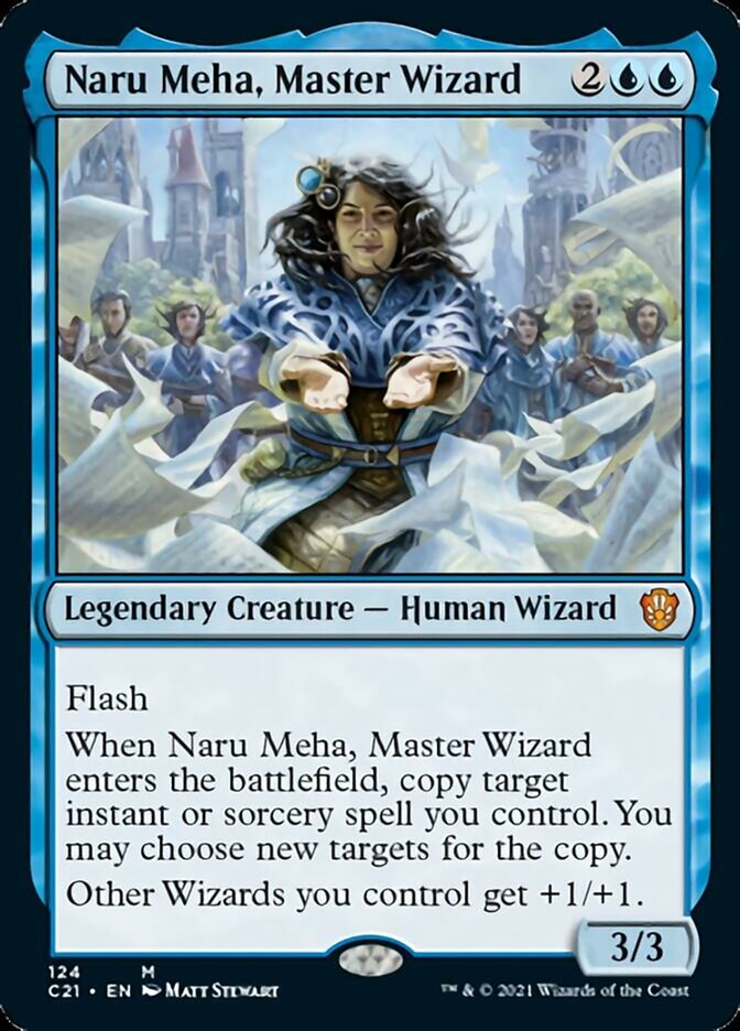 Naru Meha, Master Wizard [Commander 2021] | Magic Magpie