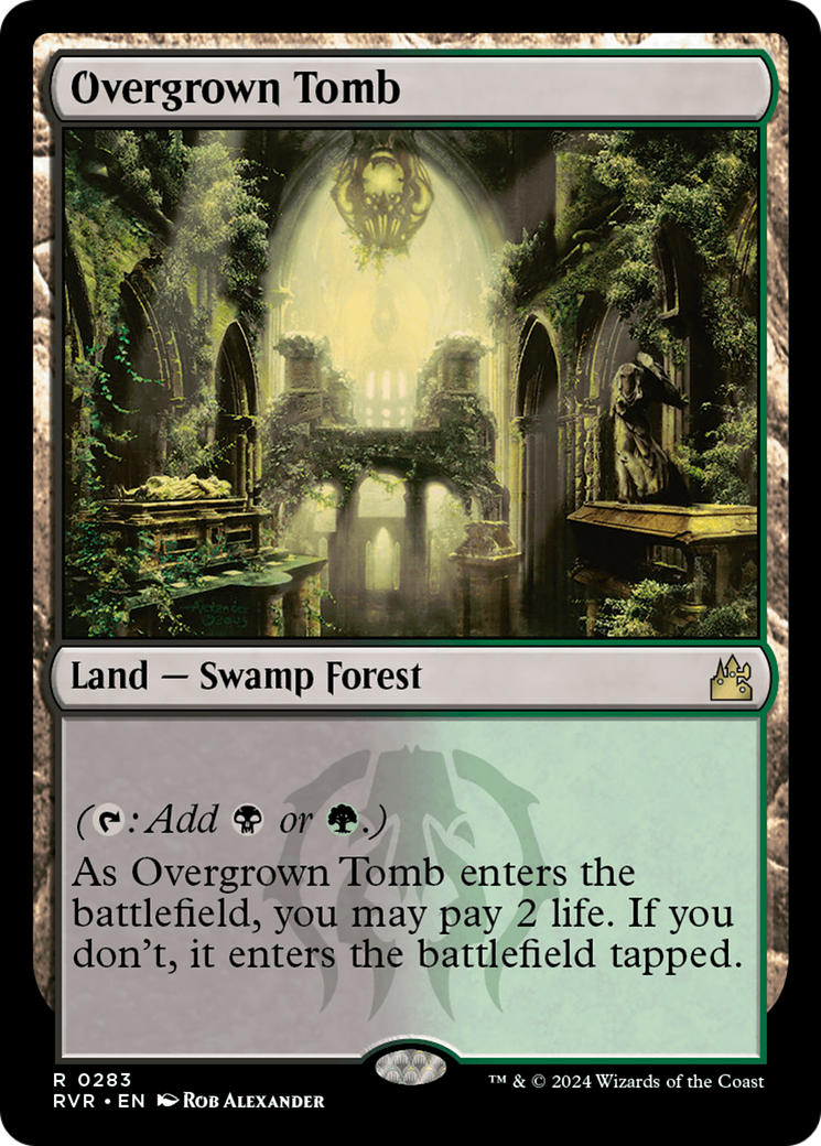 Overgrown Tomb [Ravnica Remastered] | Magic Magpie