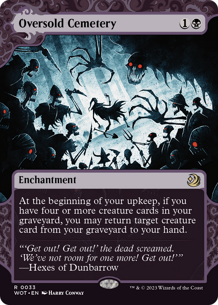 Oversold Cemetery [Wilds of Eldraine: Enchanting Tales] | Magic Magpie