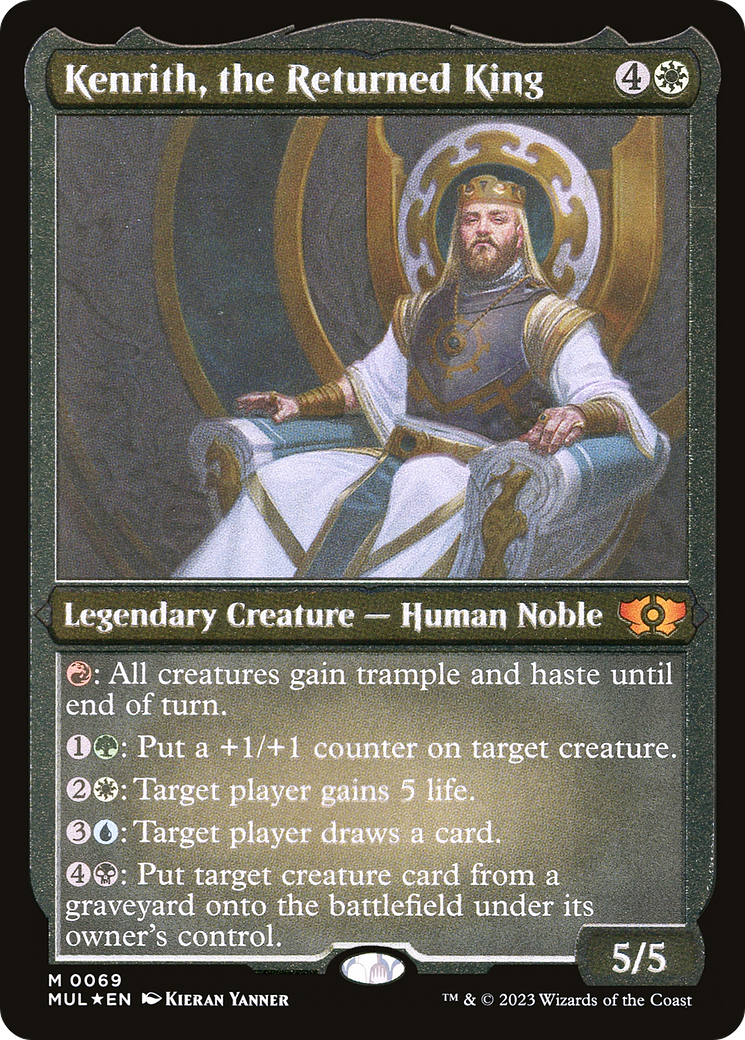 Kenrith, the Returned King (Foil Etched) [Multiverse Legends] | Magic Magpie